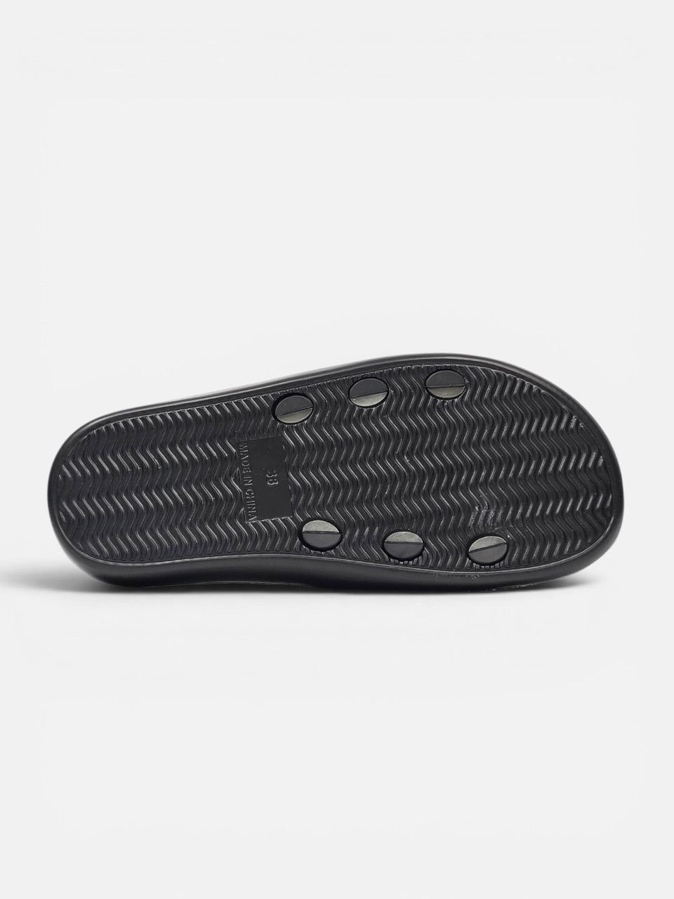 Nike Slide Black White