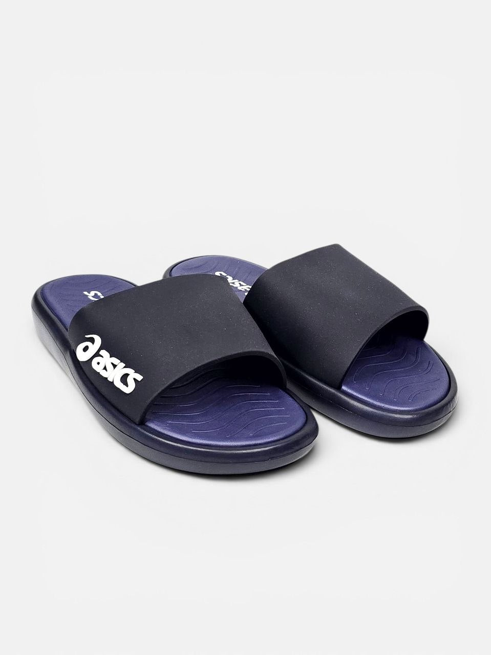 Asics Slide Navy Blue