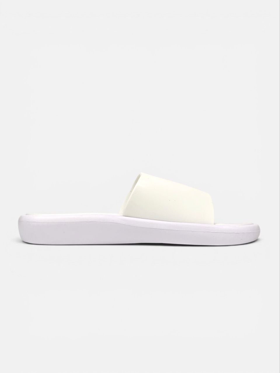 Asics Slide White Black