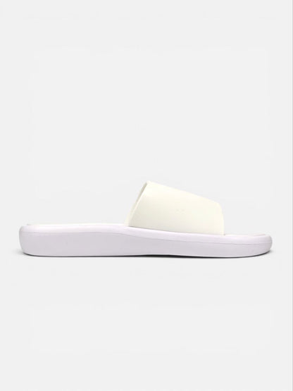 Asics Slide White Black