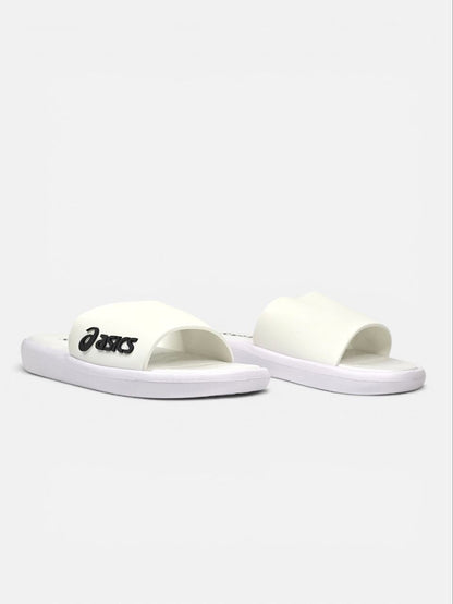 Asics Slide White Black