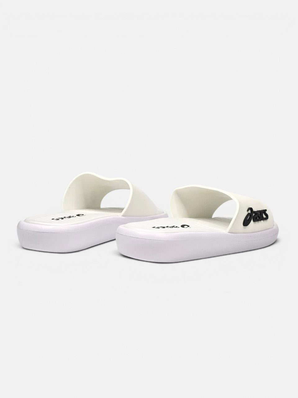 Asics Slide White Black