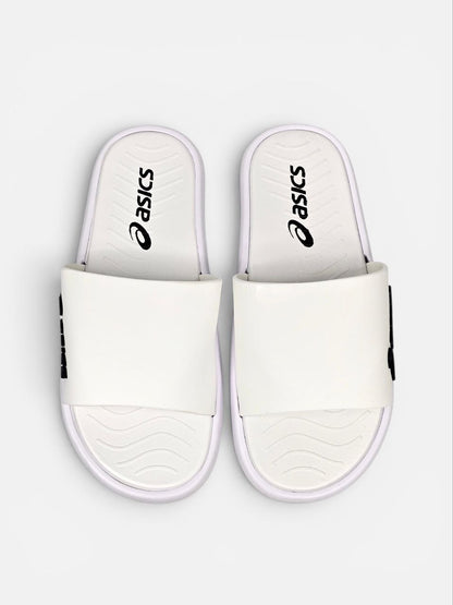 Asics Slide White Black