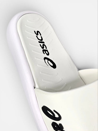 Asics Slide White Black