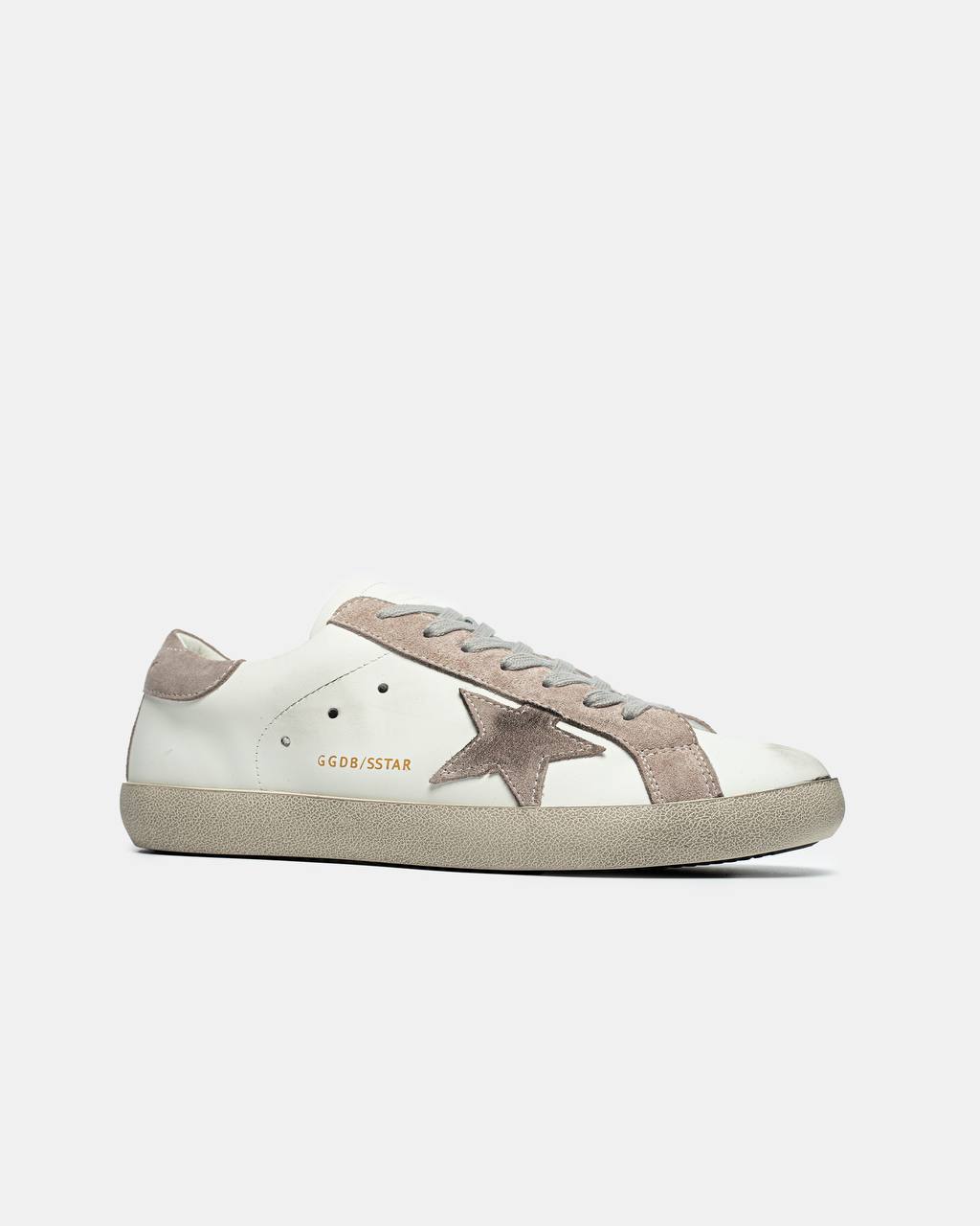 Golden Goose Superstar White Beige