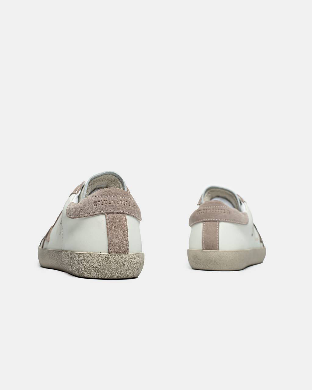 Golden Goose Superstar White Beige