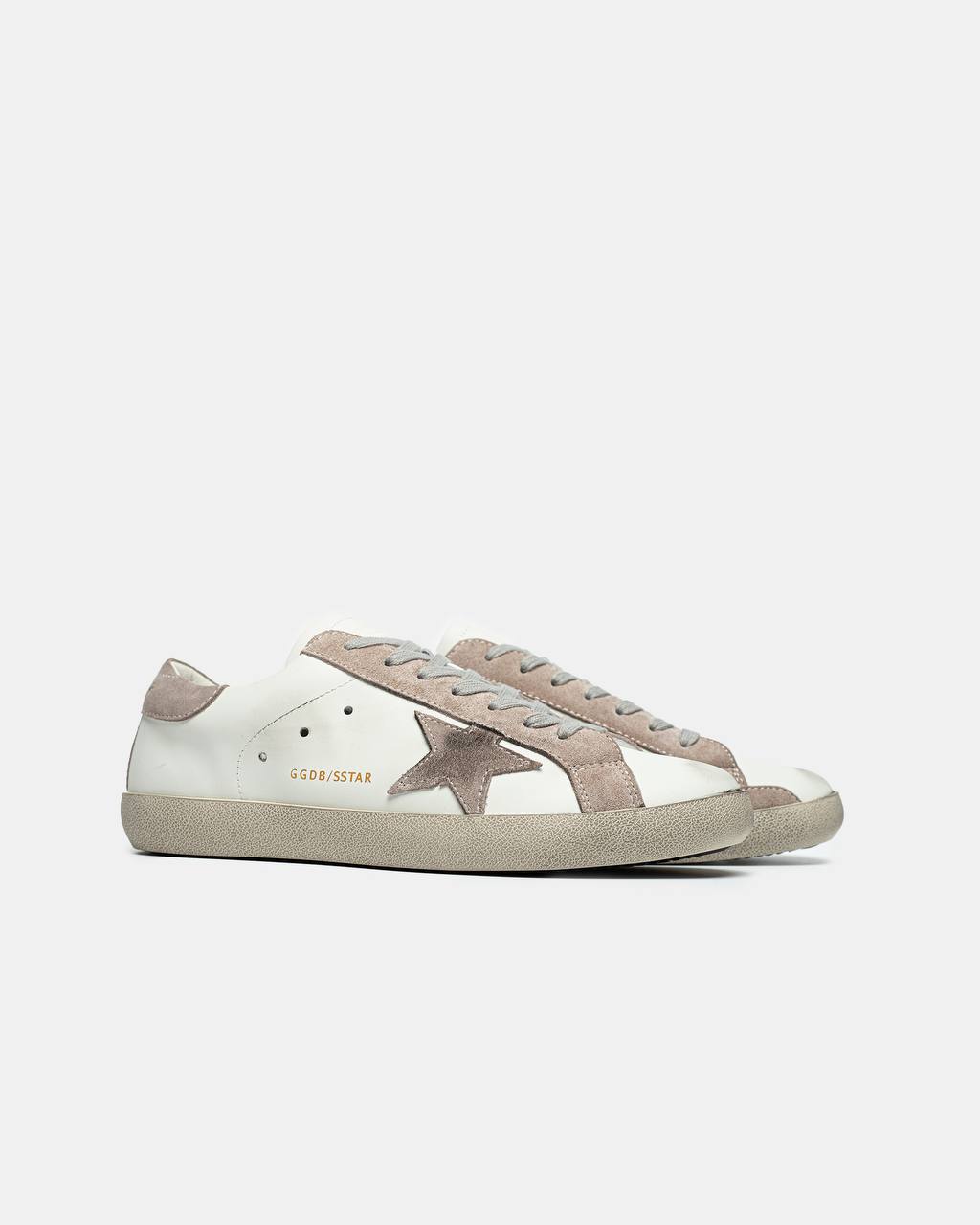 Golden Goose Superstar White Beige