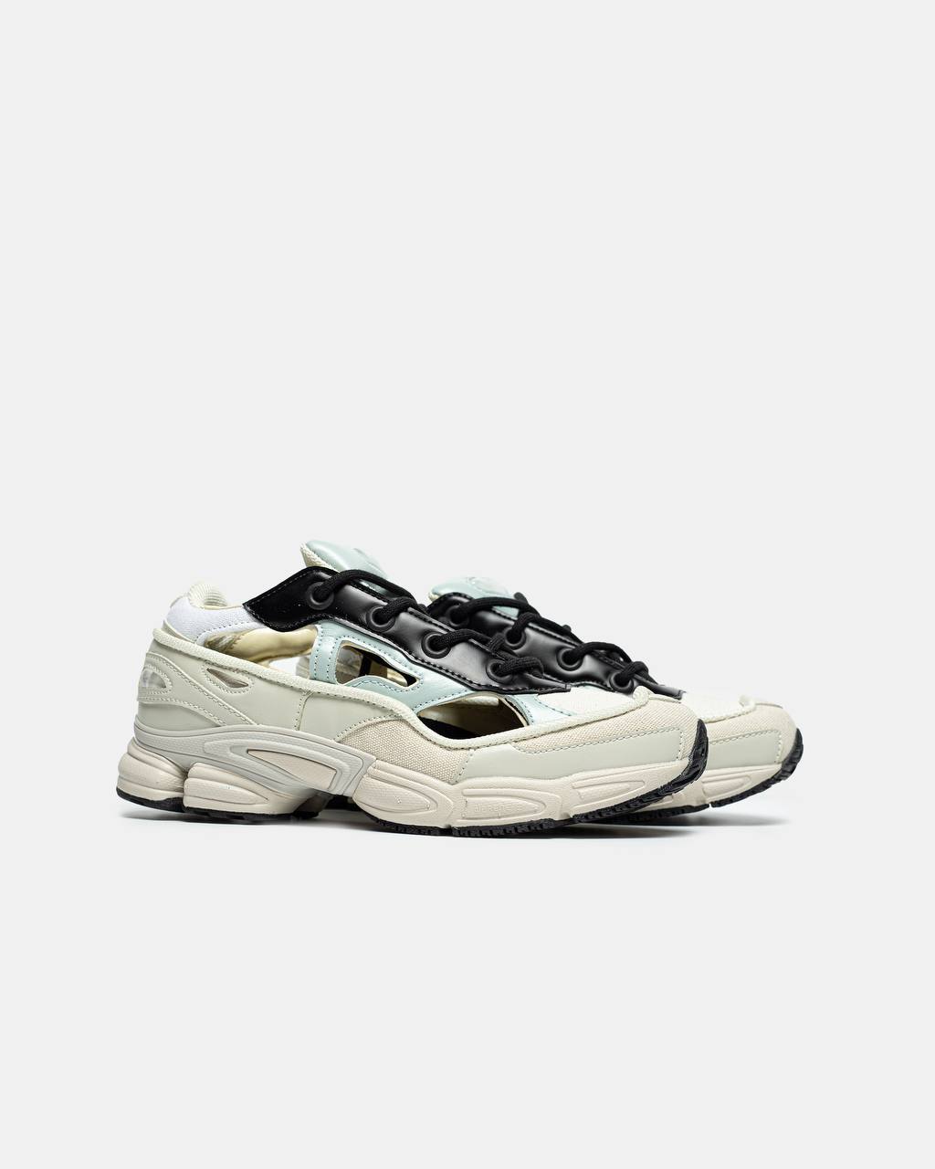 Adidas x Raf Simons Replicant Beige White Black