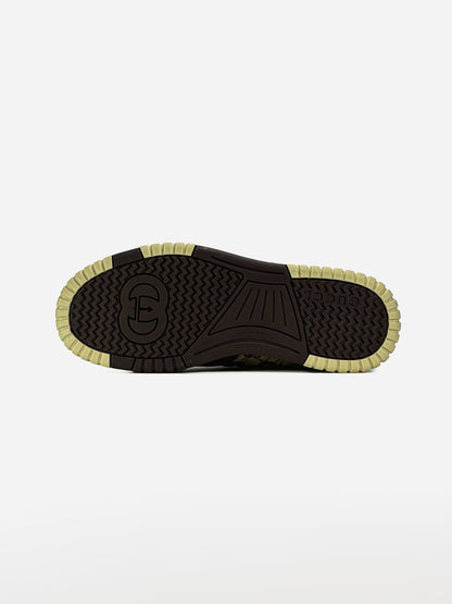 Gucci Re-Web Trainer Brown