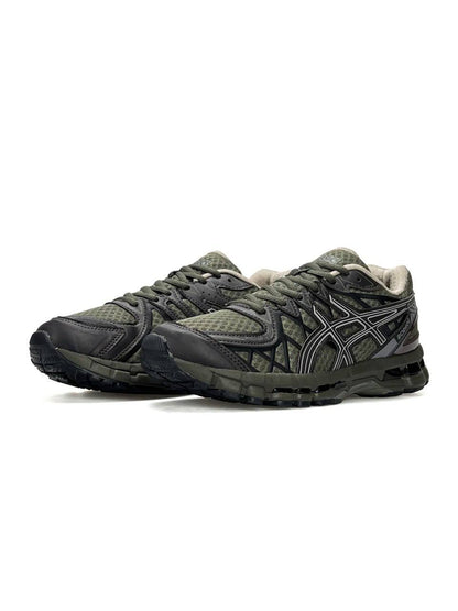 Asics Gel-Kayano 20 Obsidian Green Moss Brown