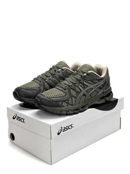 Asics Gel-Kayano 20 Obsidian Green Moss Brown