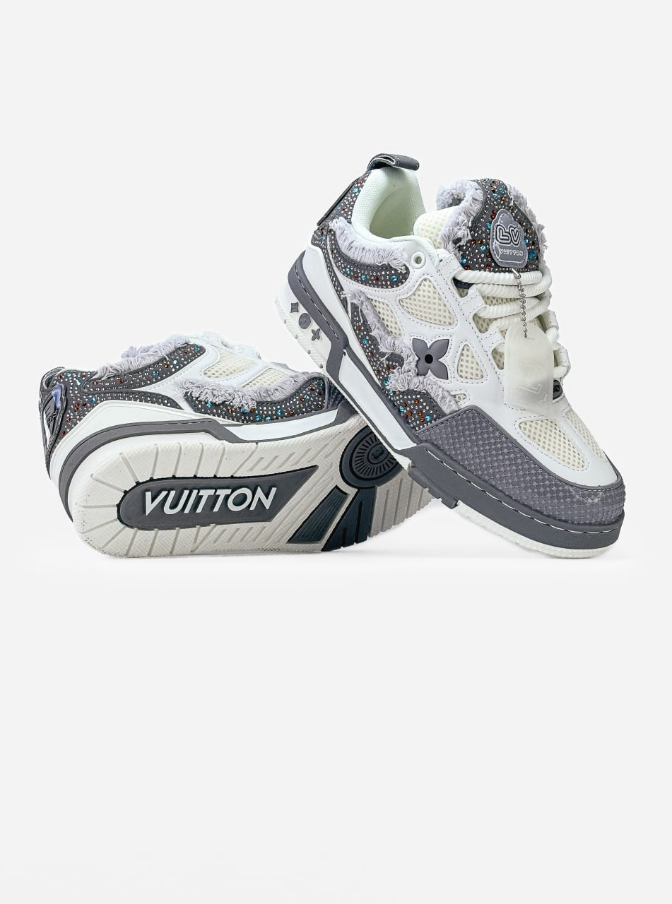 Louis Vuitton Skate White Swarovski Crystals