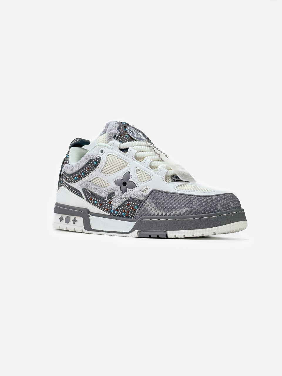 Louis Vuitton Skate White Swarovski Crystals