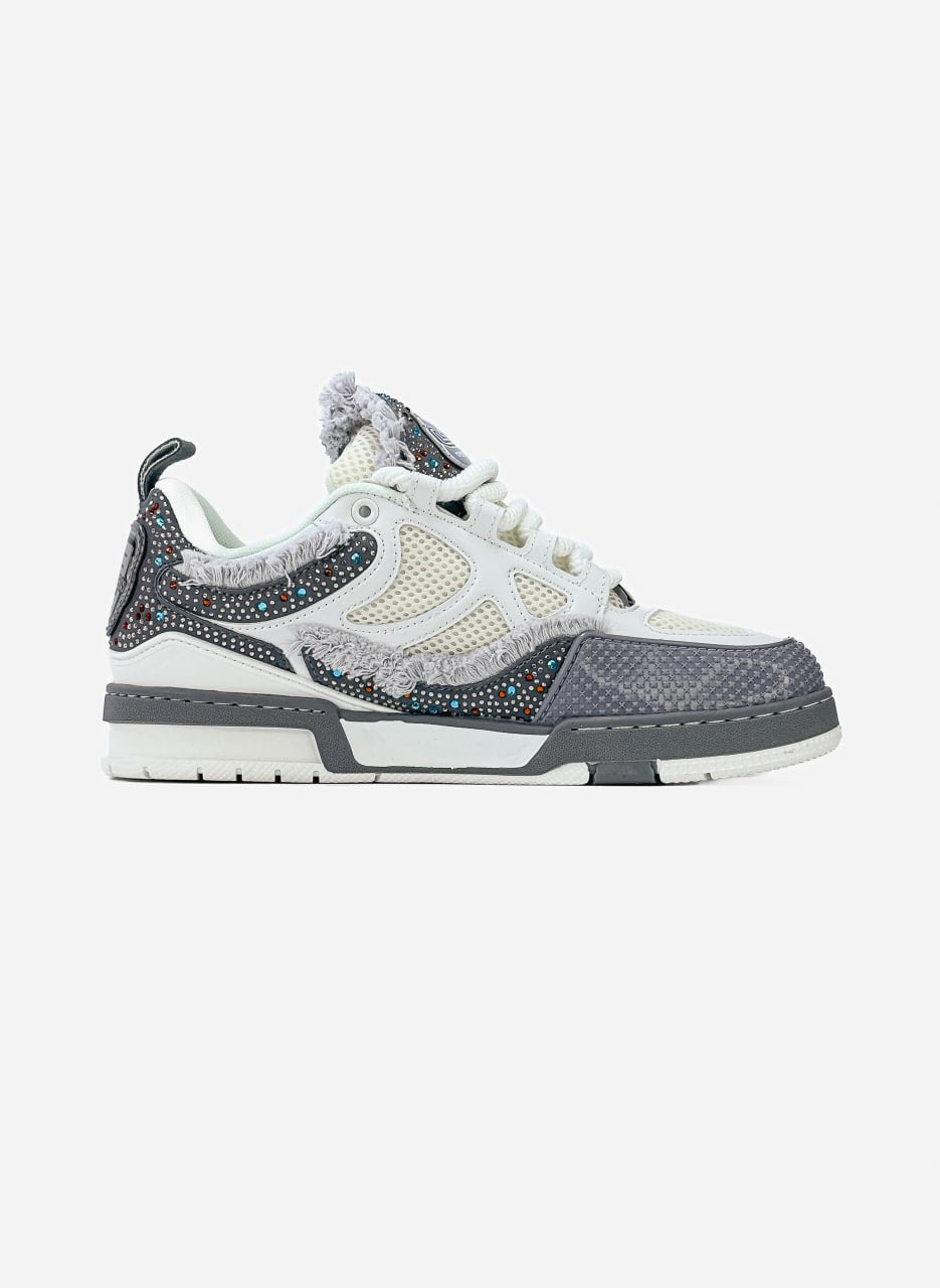 Louis Vuitton Skate White Swarovski Crystals