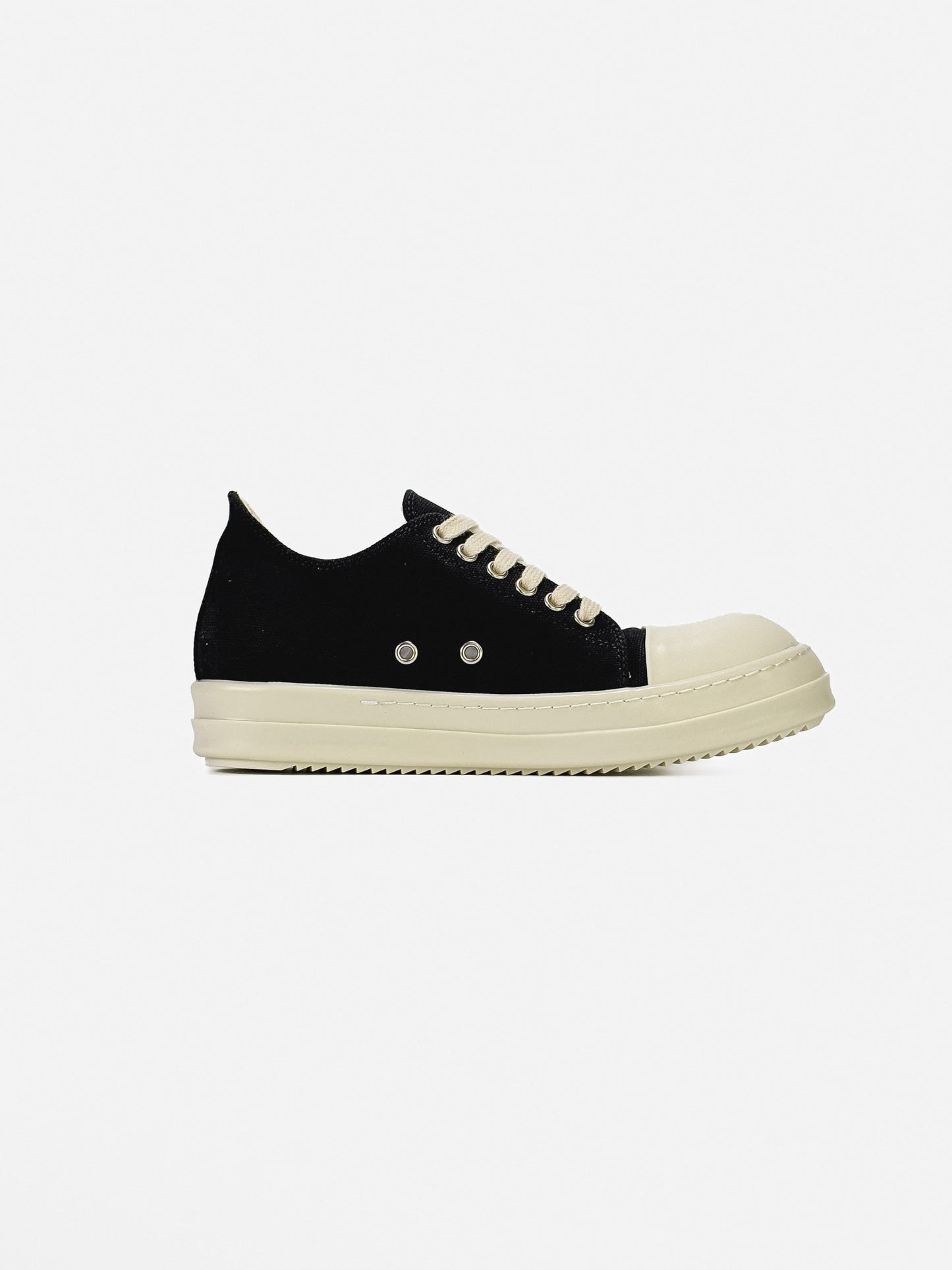 Rick Owens DRKSHDW Ramones Low Black Beige