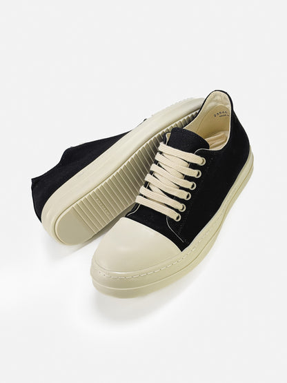 Rick Owens DRKSHDW Ramones Low Black Beige