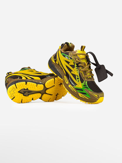 Off-White Be Right Back Brown Yellow