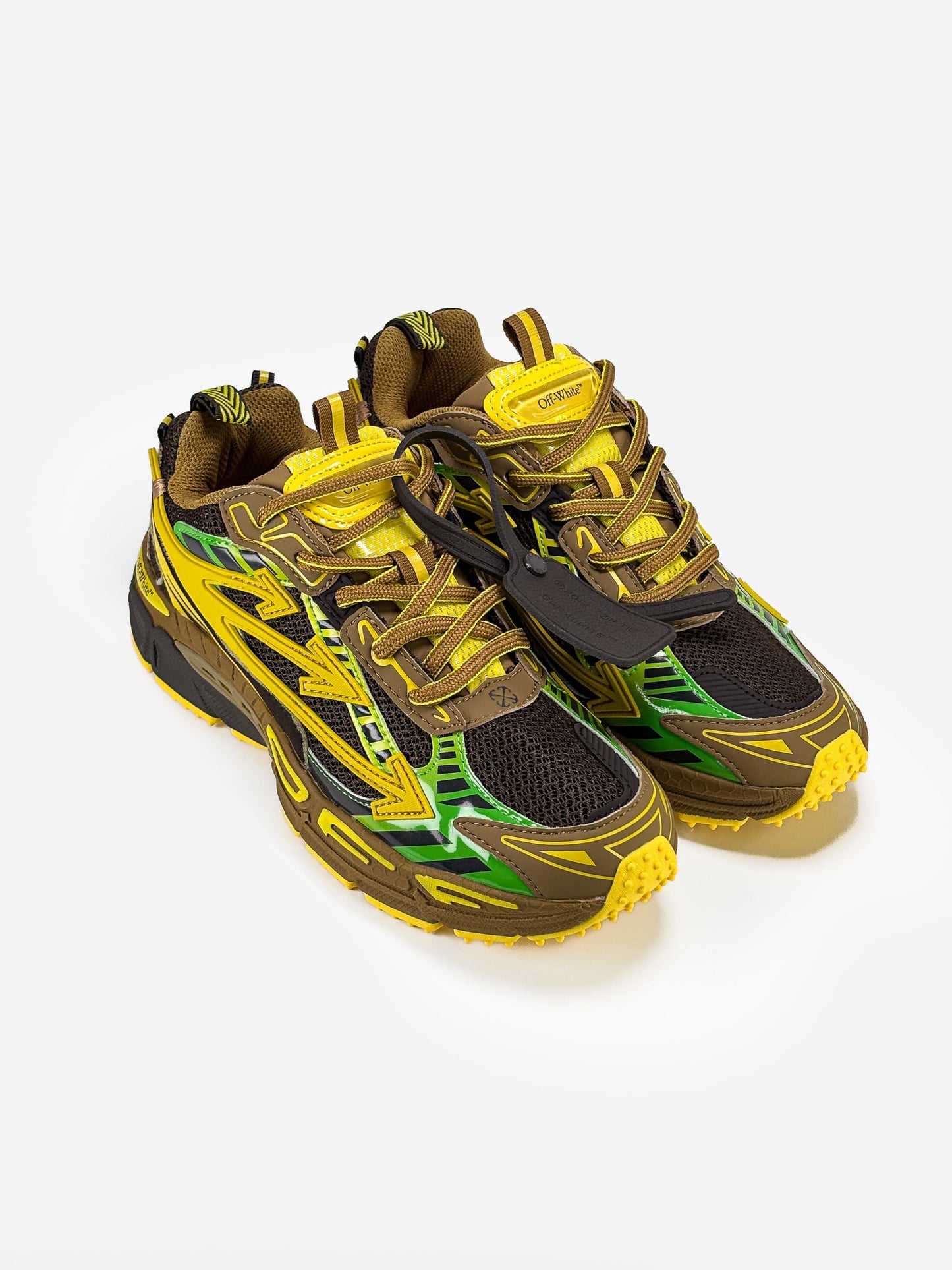 Off-White Be Right Back Brown Yellow