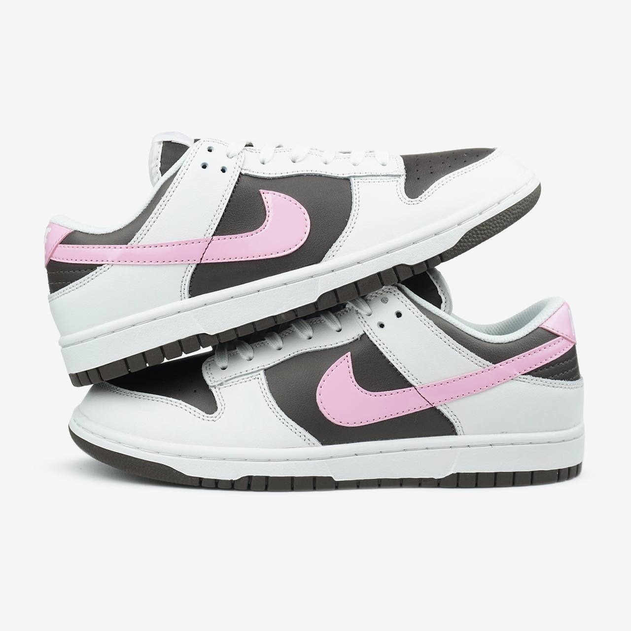 Nike SB Dunk Low White Brown Pink