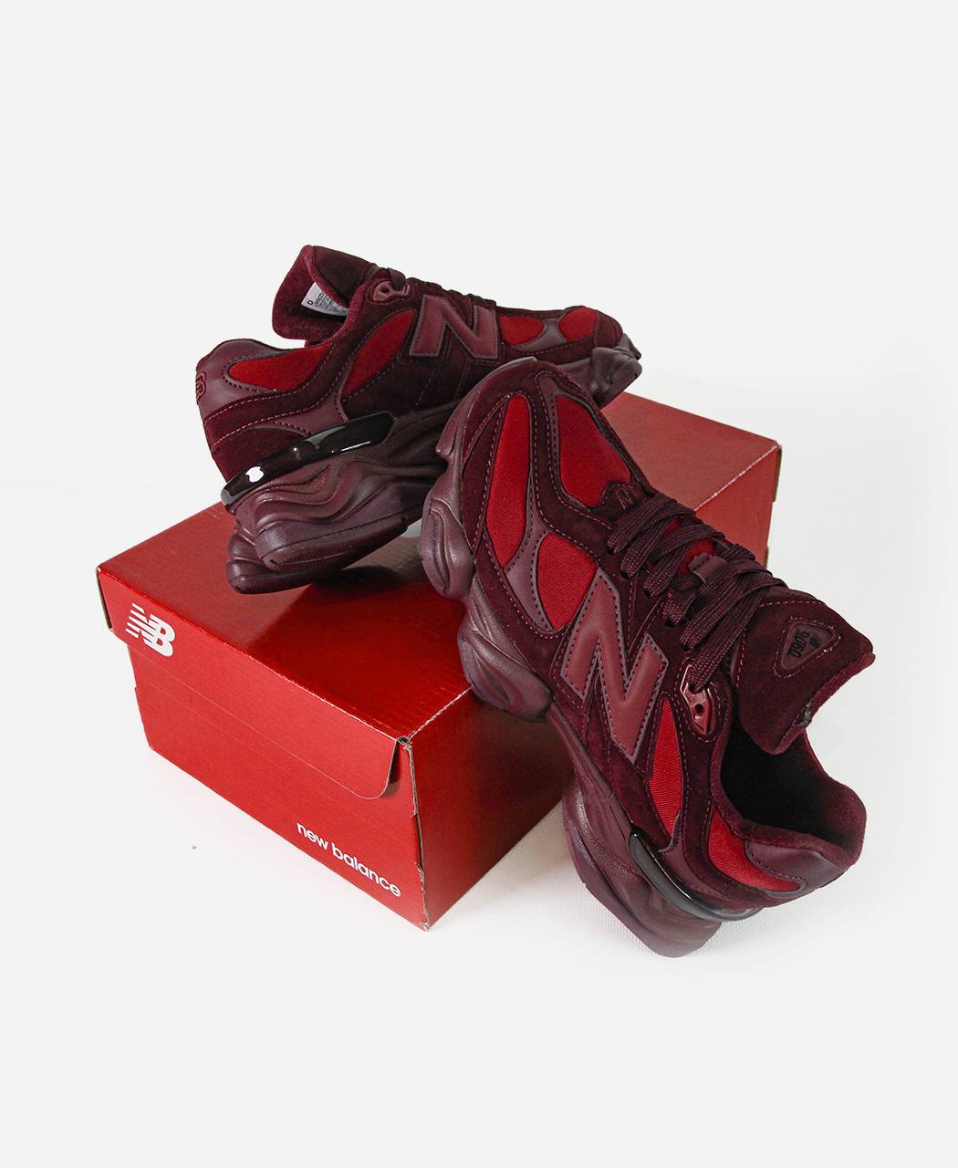 New Balance 9060 Burgundy Red