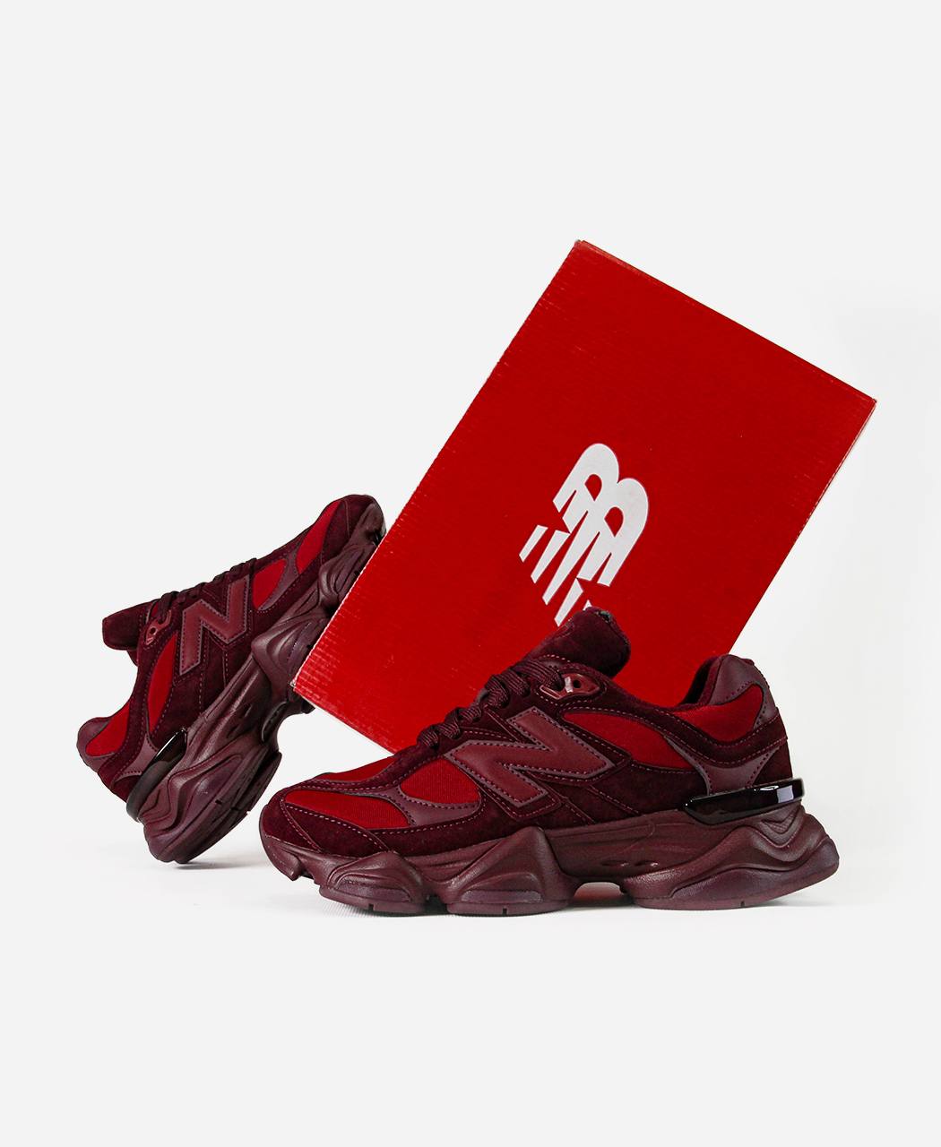 New Balance 9060 Burgundy Red