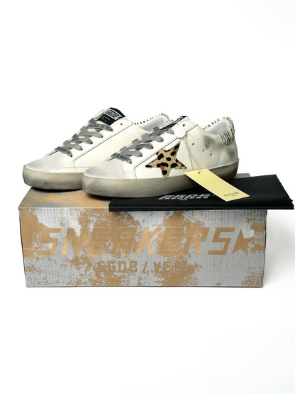 Golden Goose Superstar GGDB White Zoo Print