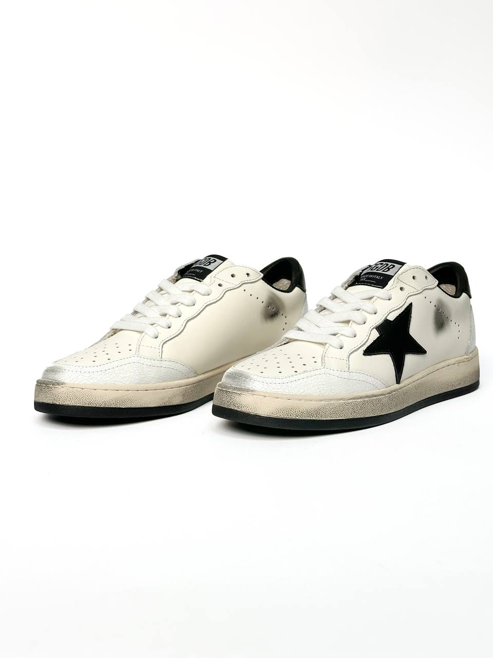 Golden Goose Superstar GGDB Ballstar Golden Cream