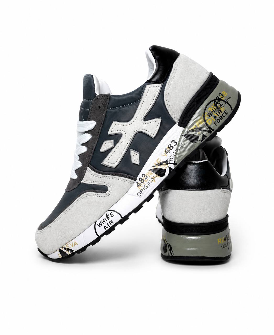 Premiata Mick Grey Blue 2.0