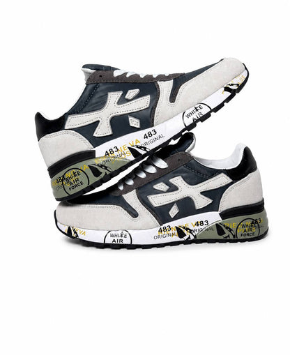 Premiata Mick Grey Blue 2.0