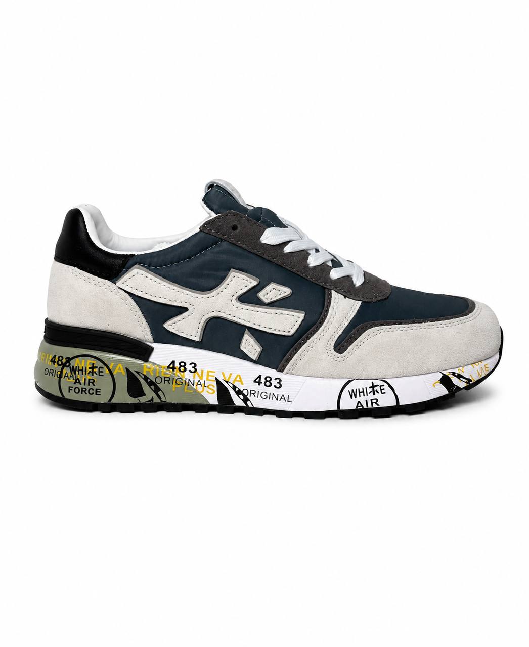 Premiata Mick Grey Blue 2.0