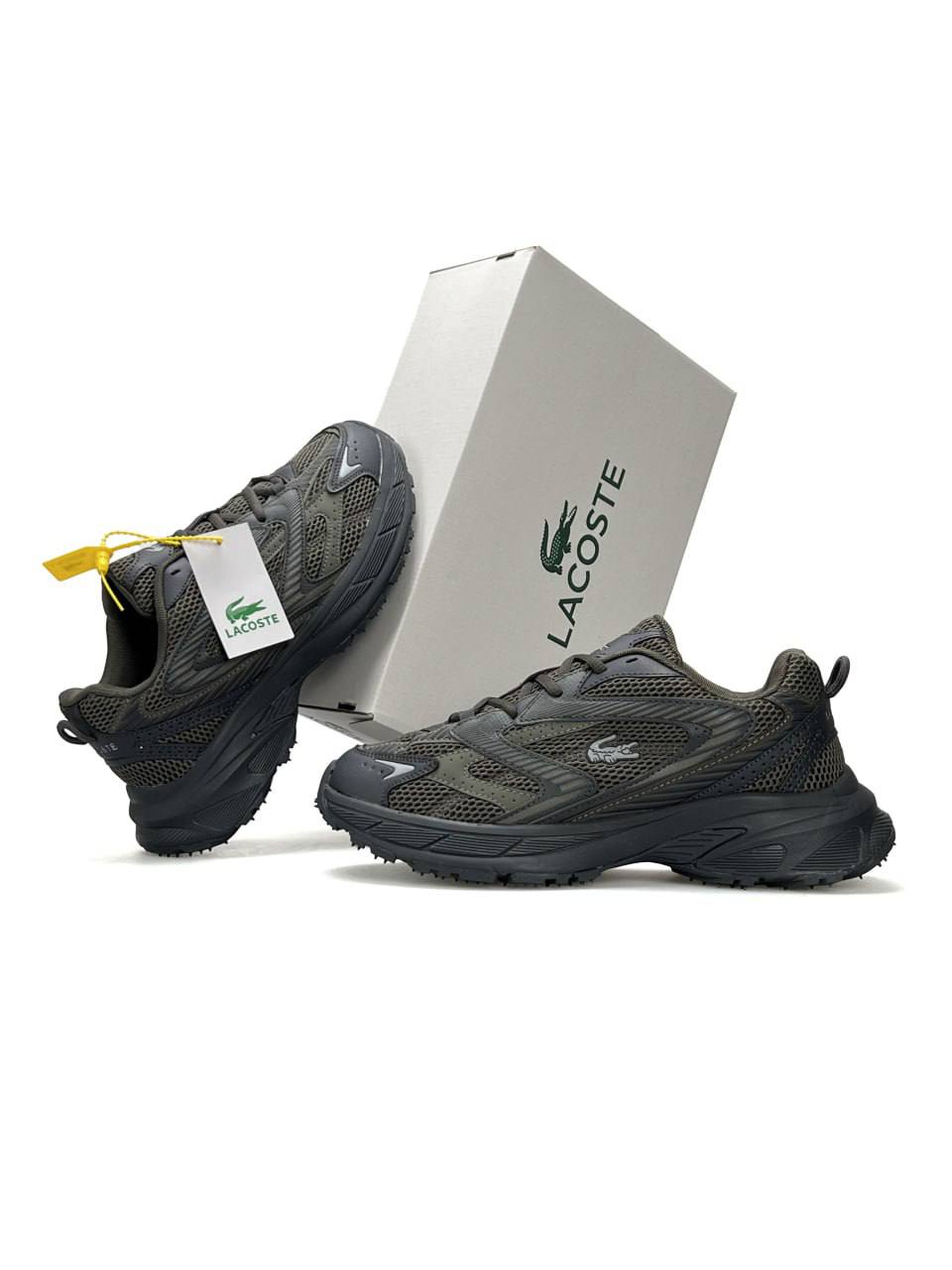 Lacoste L003 Neo Shot Grey Khaki