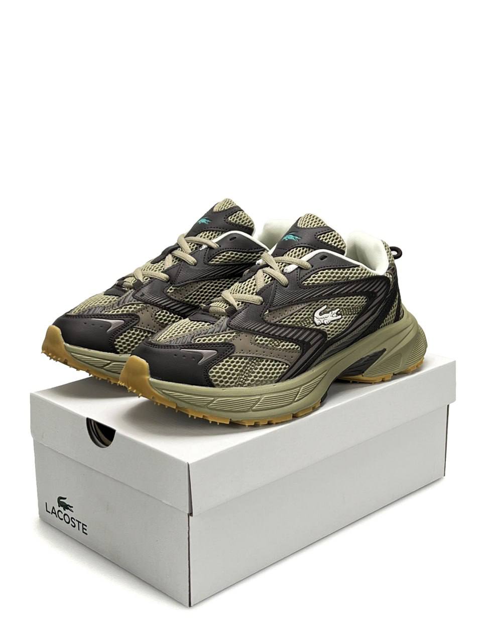 Lacoste L003 Neo Shot Khaki Brown