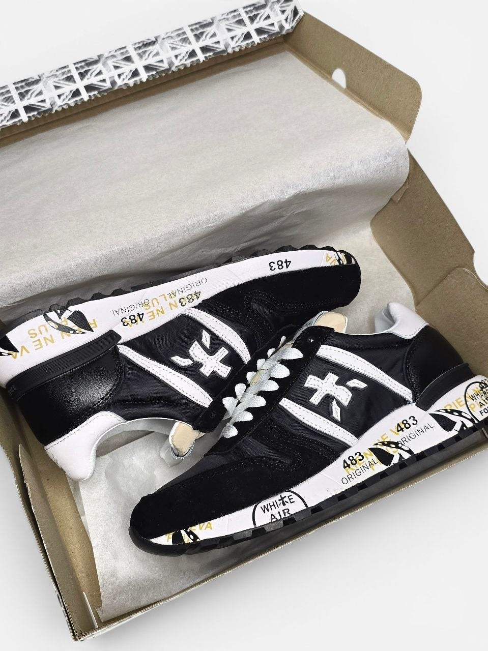 Premiata Lander Black White