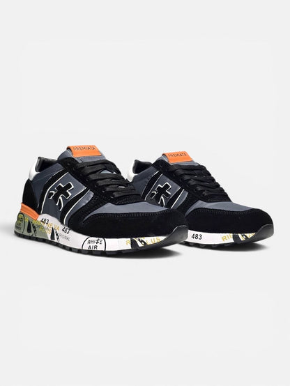 Premiata Lander Grey Black Orange