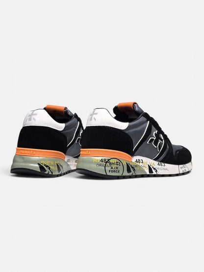 Premiata Lander Grey Black Orange