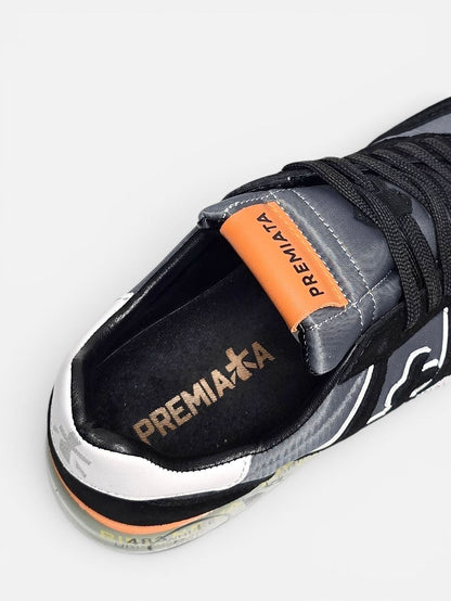 Premiata Lander Grey Black Orange