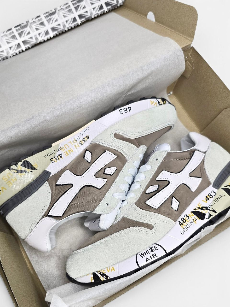 Premiata Mick Taupe Beige