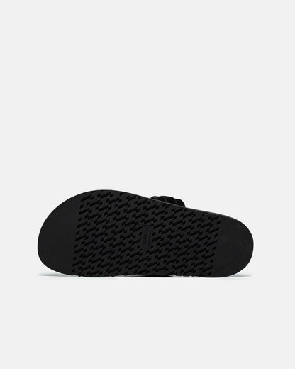 Hermes Empire Suede Slippers Black