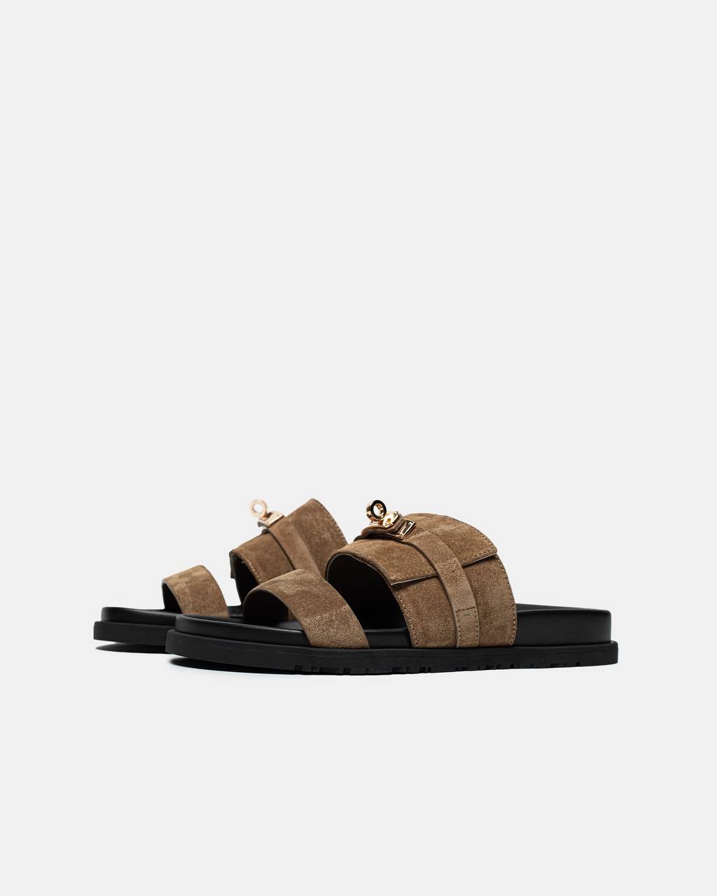Hermes Empire Sandal Etoupe