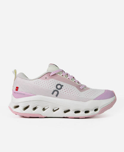 ON Cloudsurfer Trail 2 Lily Gardenia White Pink