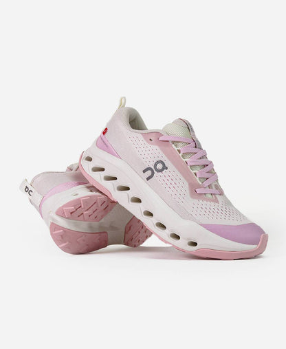 ON Cloudsurfer Trail 2 Lily Gardenia White Pink
