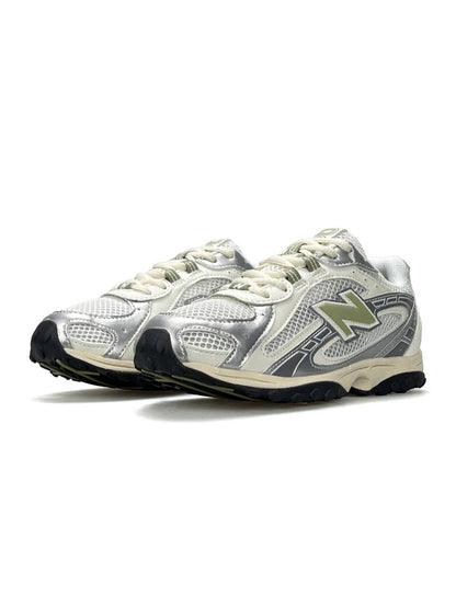 New Balance 204L White Metallic Beige
