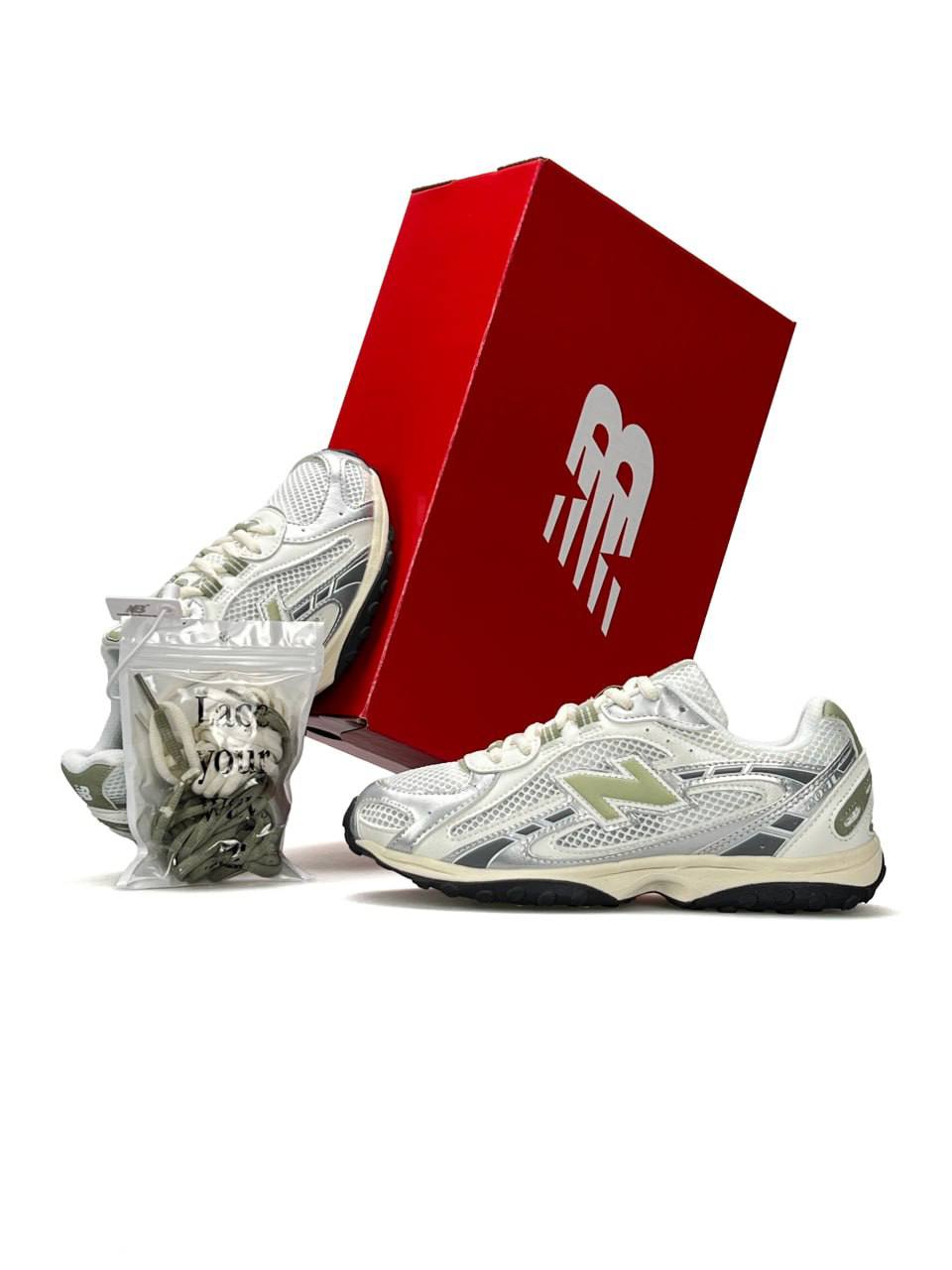 New Balance 204L White Metallic Beige