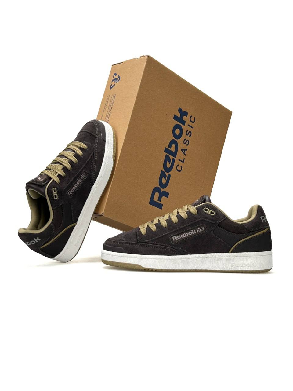 Reebok Club C Brown White