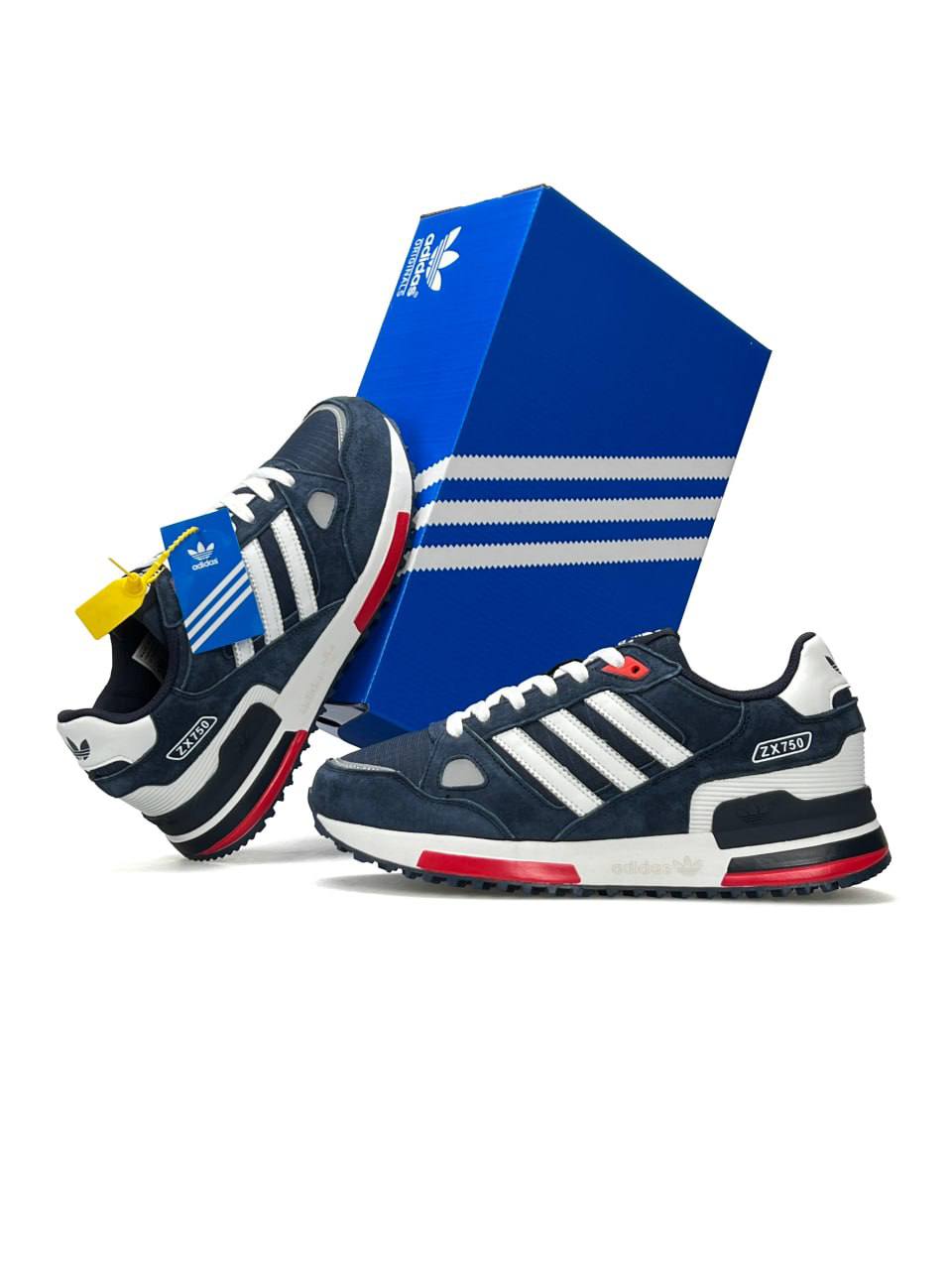 Adidas ZX 750 Navy Red White