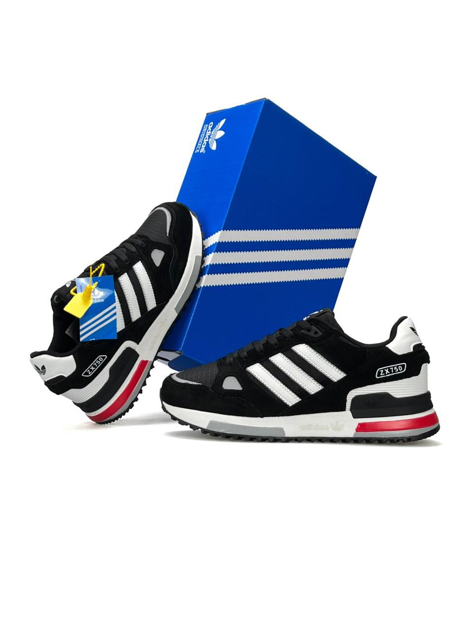 Adidas ZX 750 Black Red White