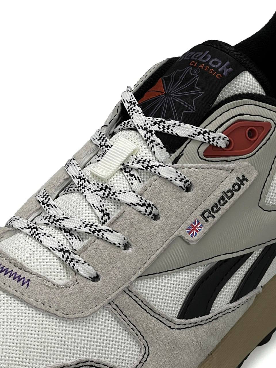 Reebok Classic Leather Winterized Grey White Black