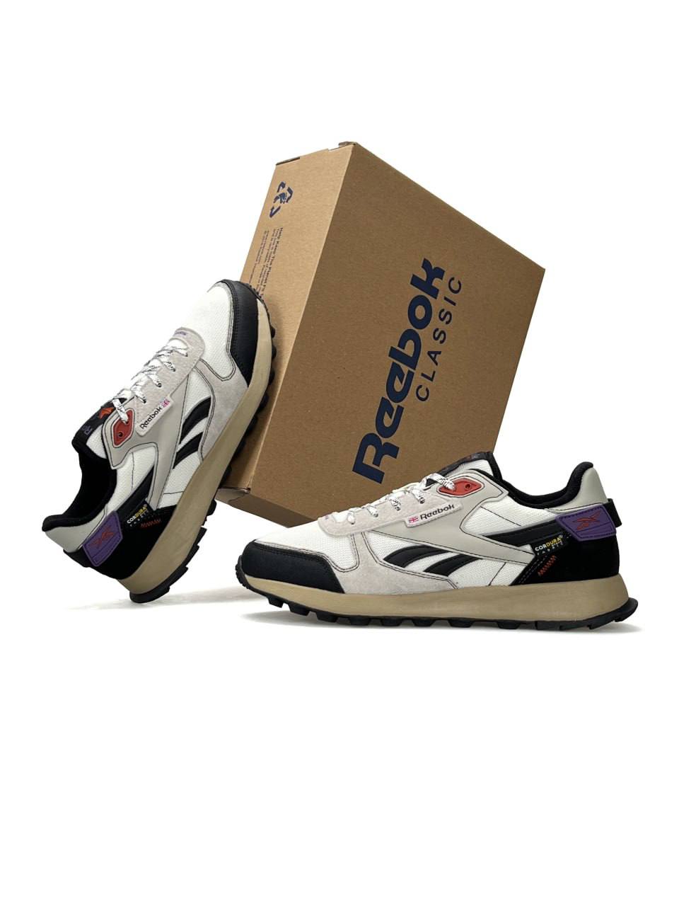 Reebok Classic Leather Winterized Grey White Black