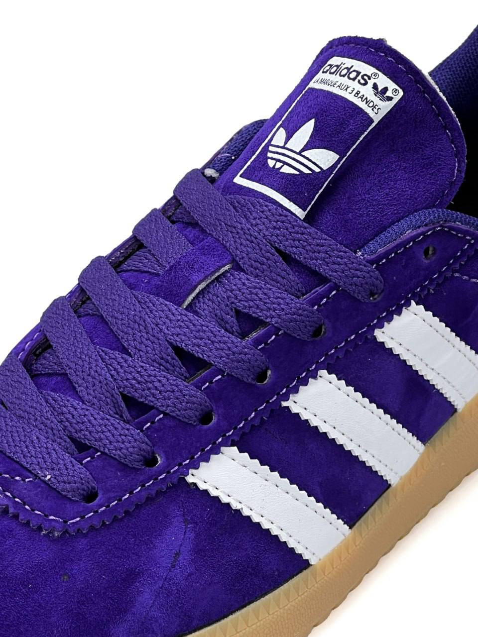 Adidas Bermuda Purple White