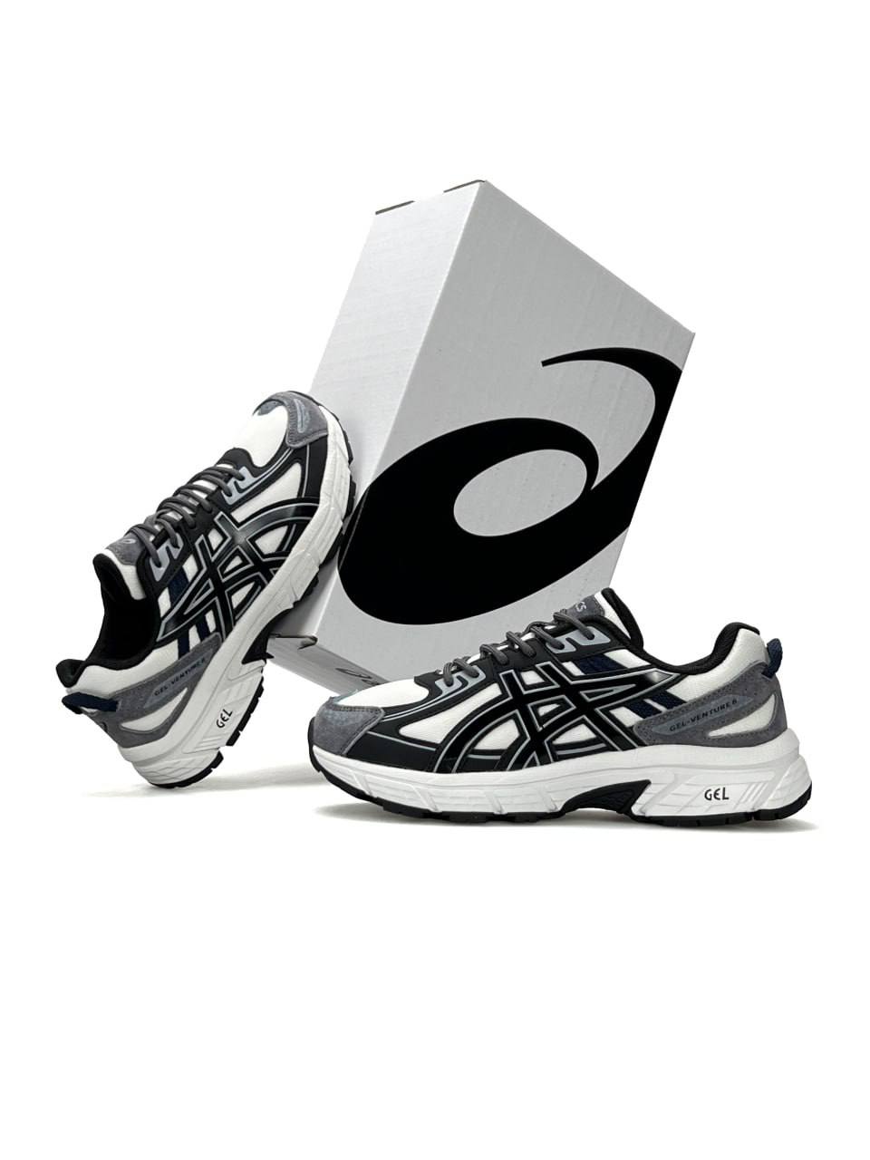 ASICS Gel-Venture 6 White Grey Black